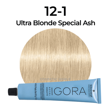 SCHWARZKOPF - IGORA ROYAL_Igora Royal Highlifts 12 - 1 Special Blonde Cendre_Cosmetic World